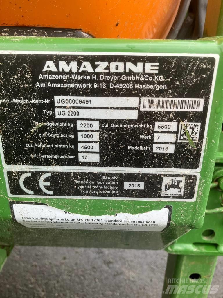 Amazone UG 2200 Pulvérisateurs traînés