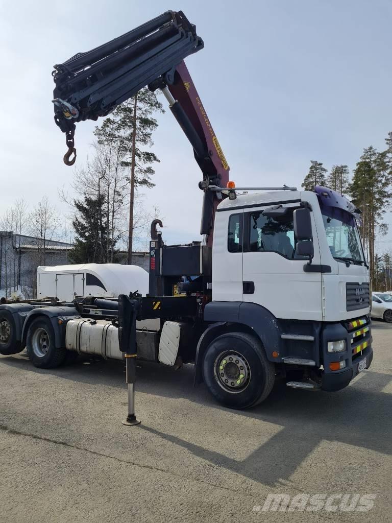 MAN TGA 26.480 Camion ampliroll
