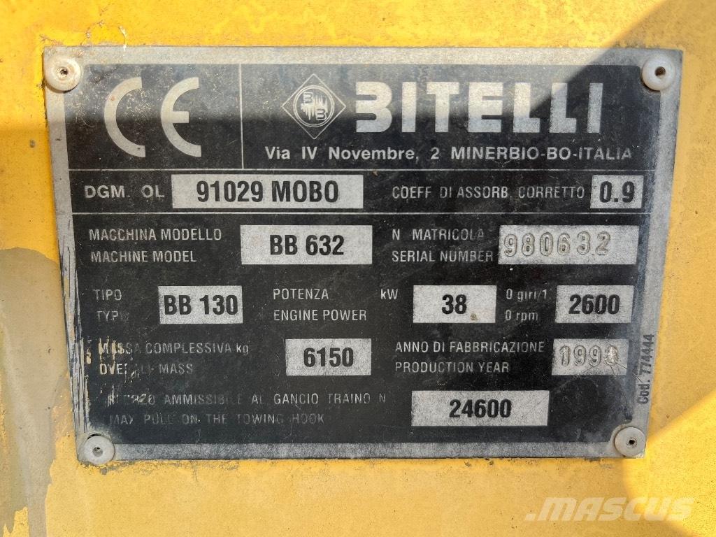 Bitelli BB 632 Finisseur