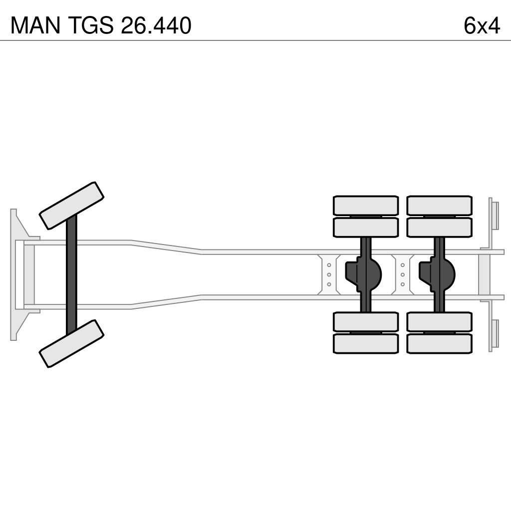 MAN TGS 26.440 Camion benne