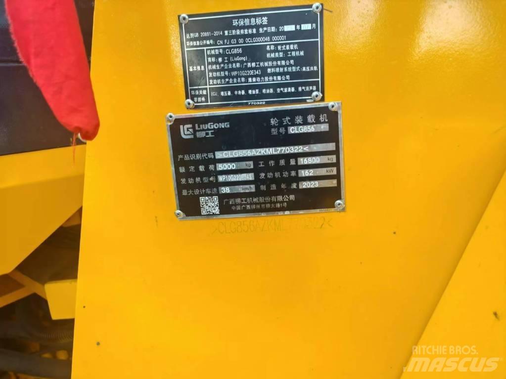 LiuGong 856 Chargeuse sur pneus