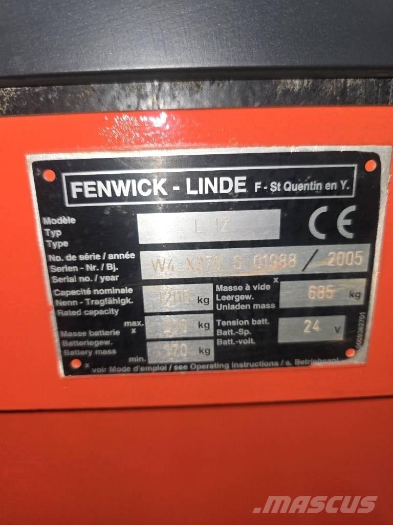 Linde L 12 Gerbeurs Automoteurs
