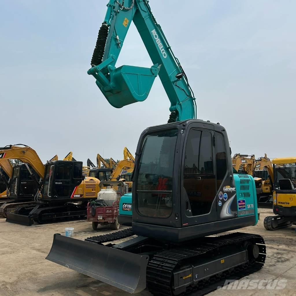 Kobelco 75 Pelle sur chenilles
