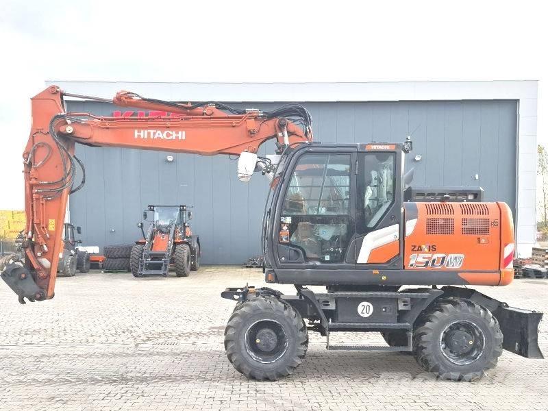 Hitachi ZX 150 W-7 Pelle sur pneus