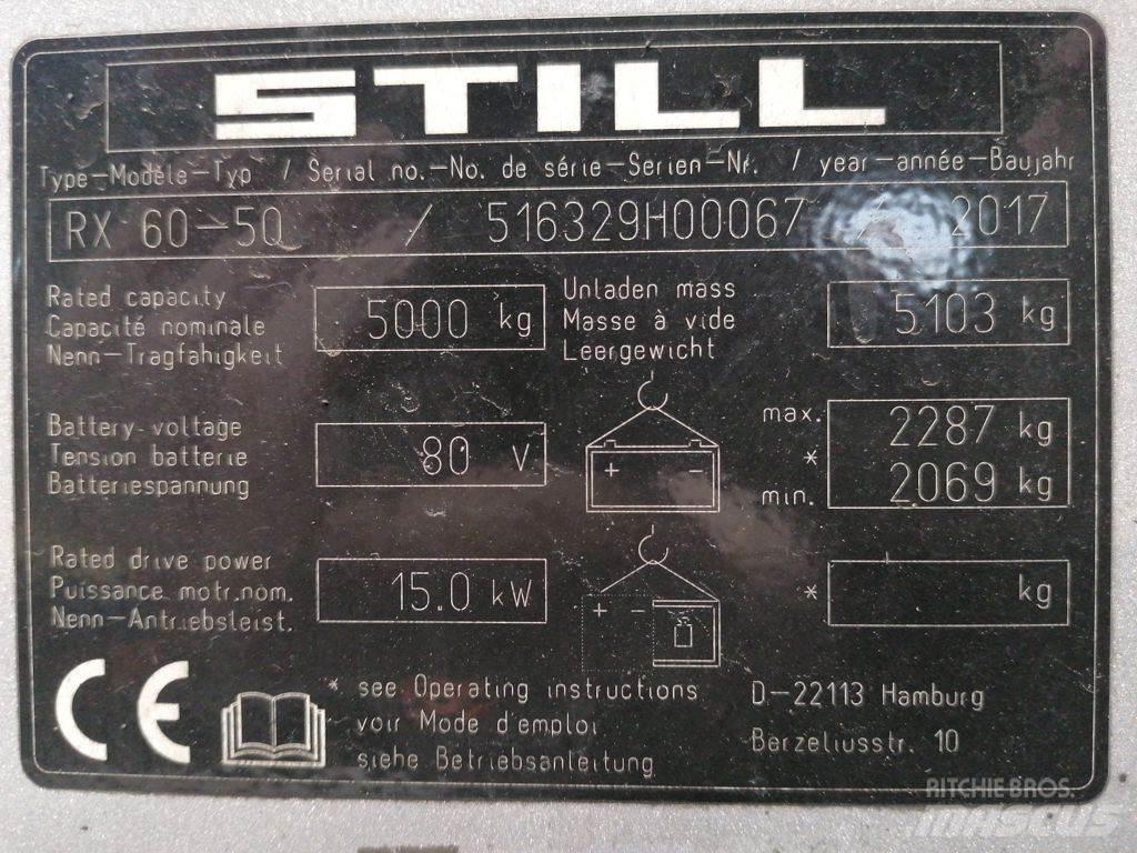 Still RX60-50 Chariots élévateurs électriques