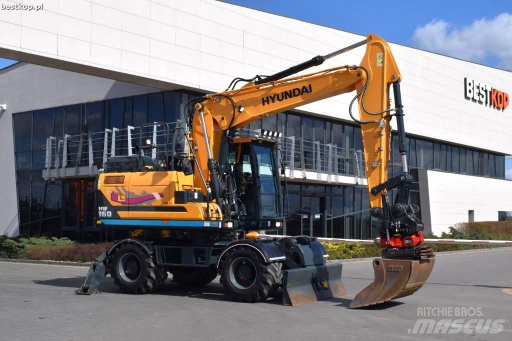Hyundai HW 160 Pelle sur pneus