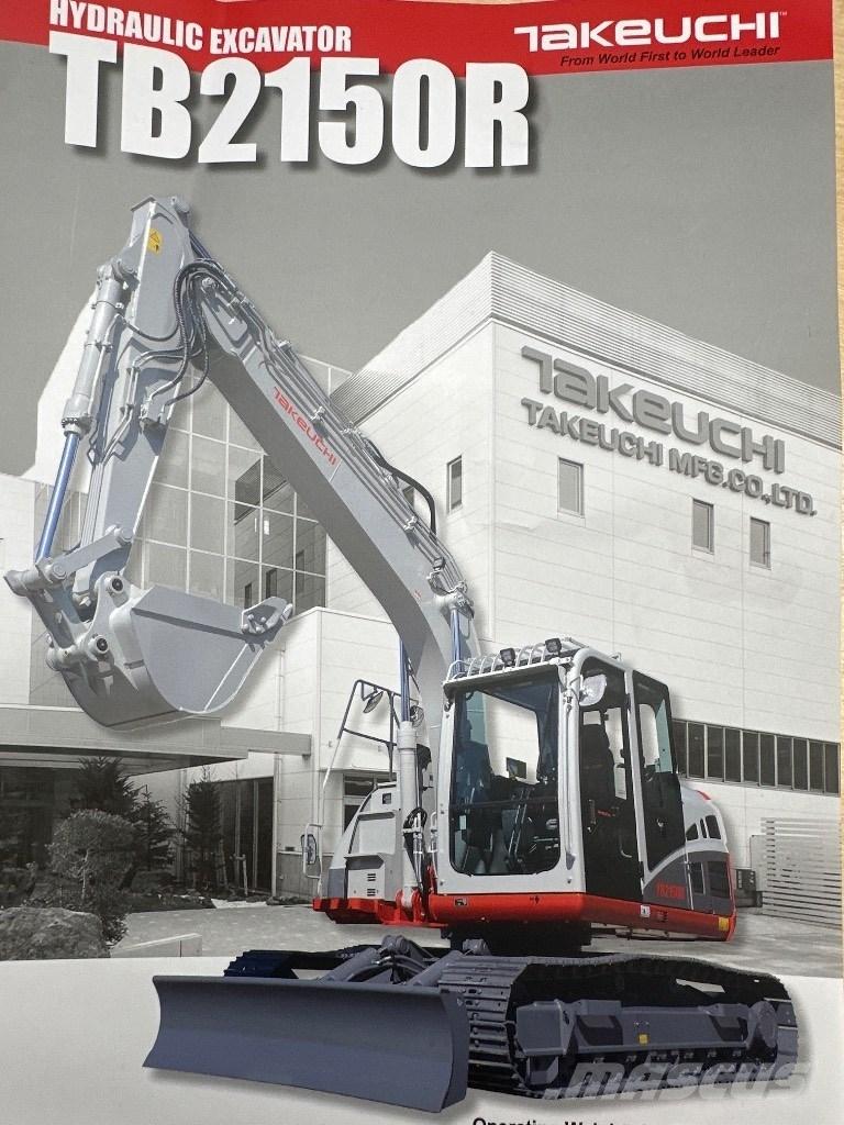 Takeuchi TB 2150 R Pelle sur chenilles