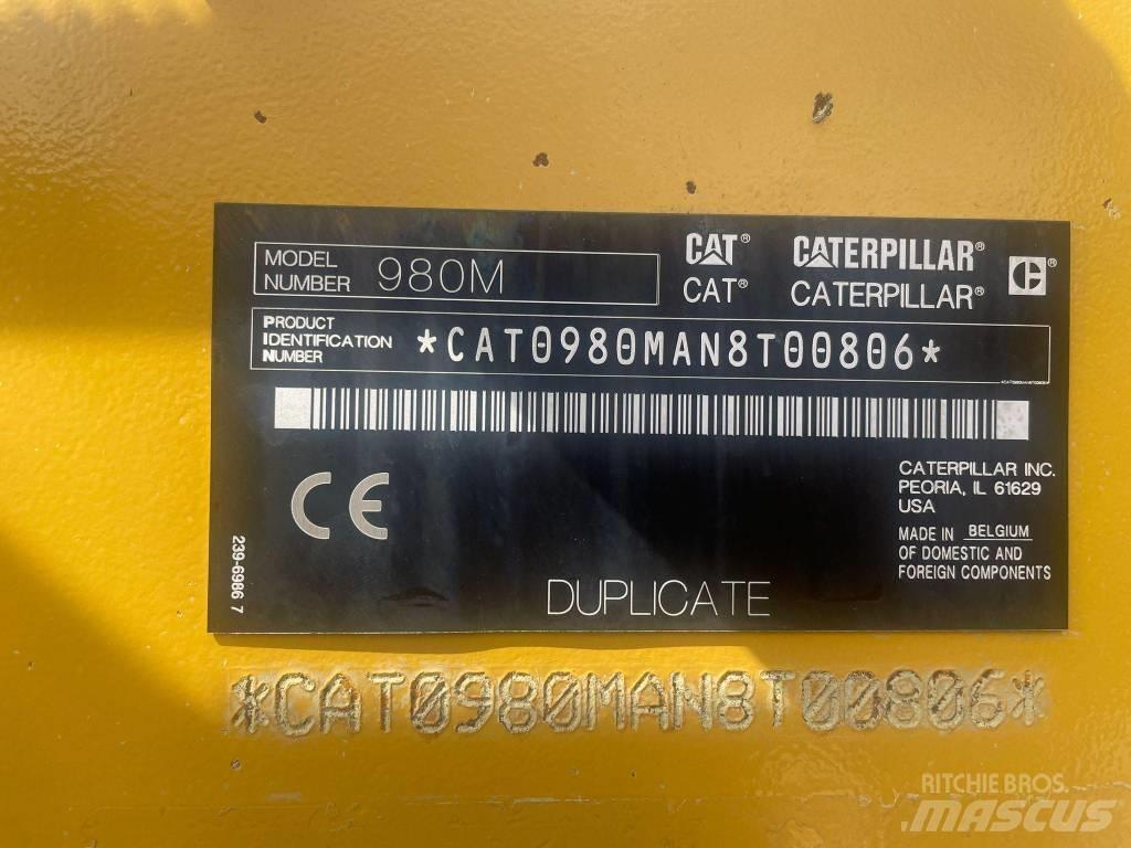 CAT 980M Chargeuse sur pneus