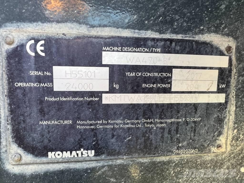 Komatsu WA 470-8 Chargeuse sur pneus