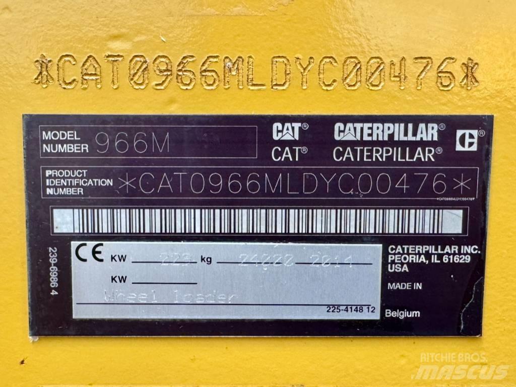 CAT 966 M Chargeuse sur pneus
