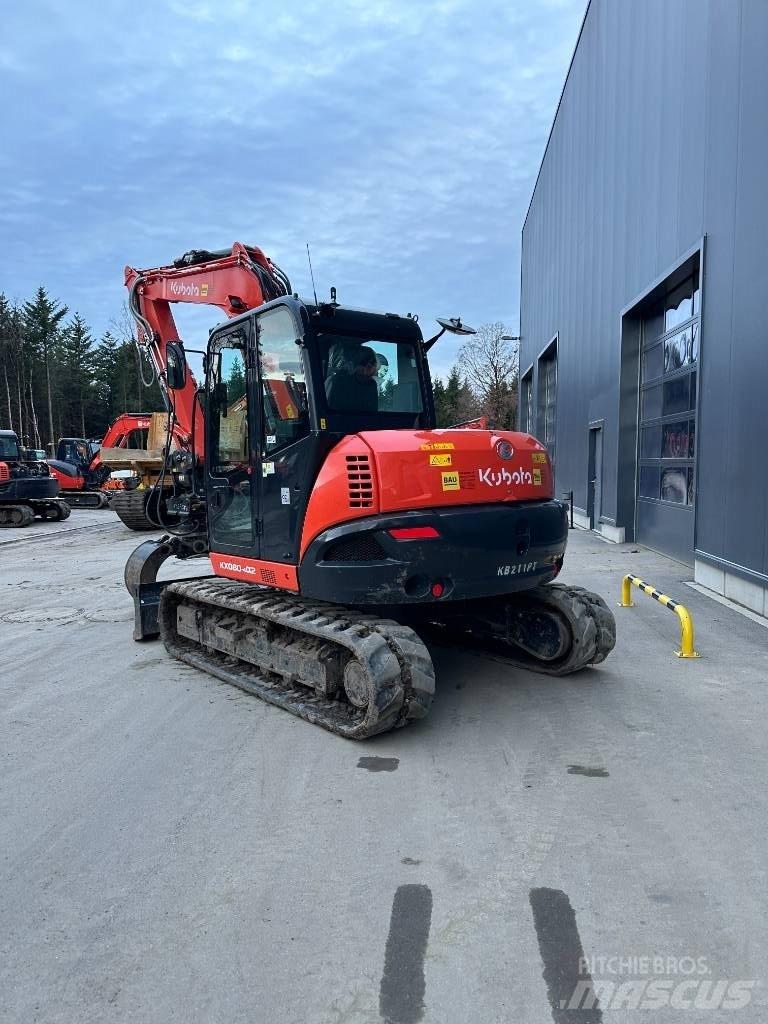 Kubota KX 080-4 Mini pelle < 7t
