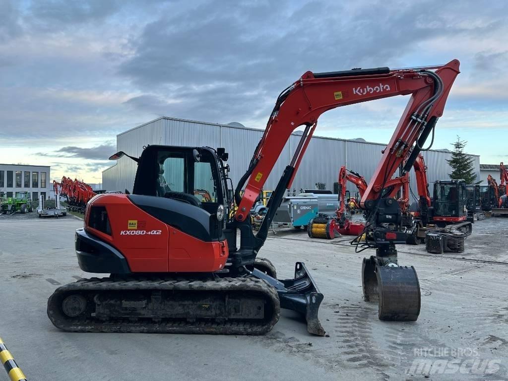 Kubota KX 080-4 Mini pelle < 7t