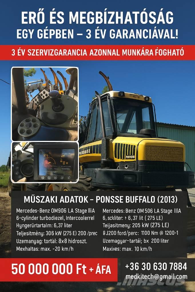 Ponsse Buffalo 8W Porteur