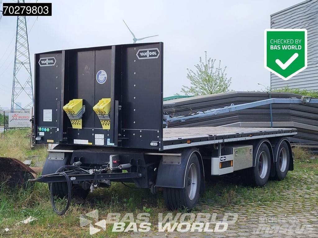 Van Hool B3C001 Semi remorque plateau ridelle