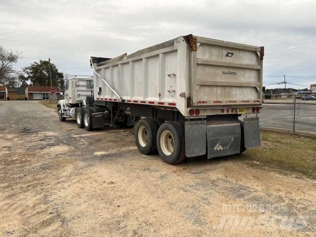  Warren Dump Trailer Remorque benne