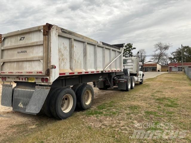  Warren Dump Trailer Remorque benne