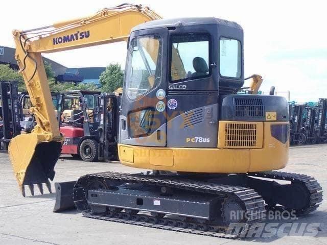 Komatsu PC 78 US Mini pelle 7t-12t