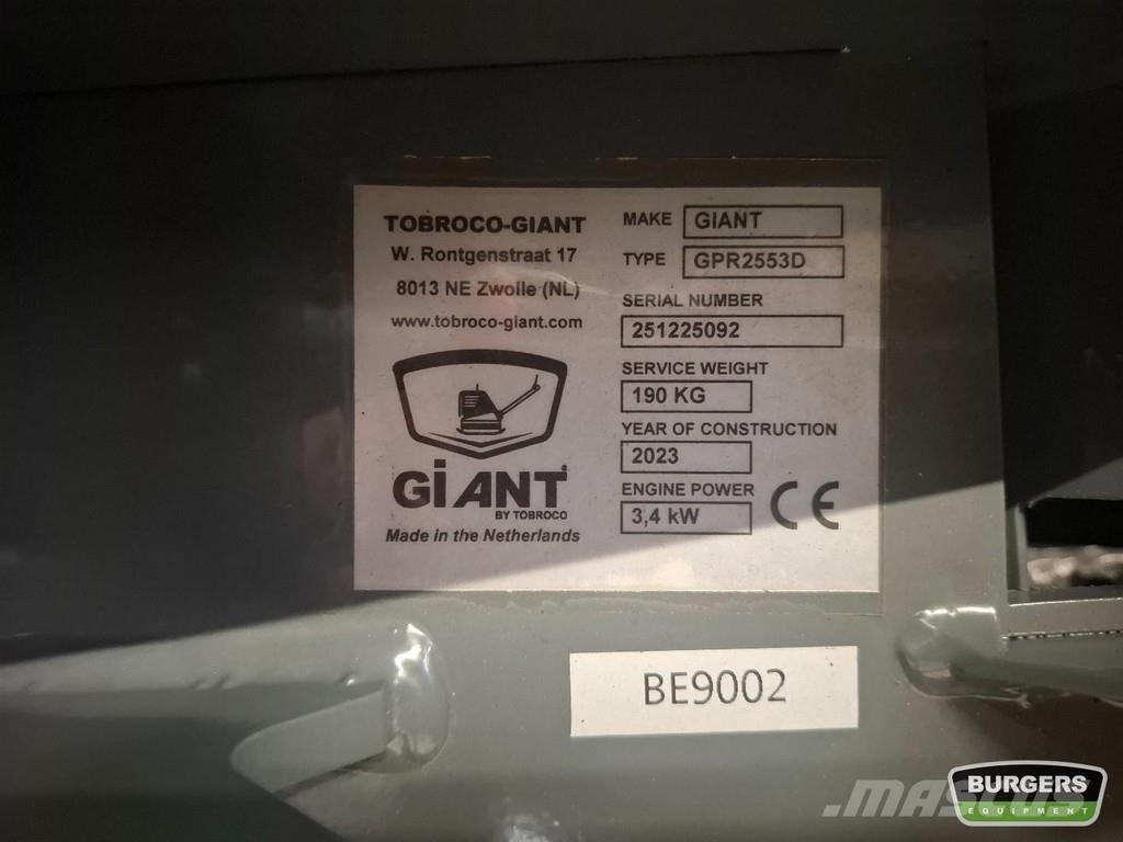 GiANT GPR2553D NEW Plaque vibrante