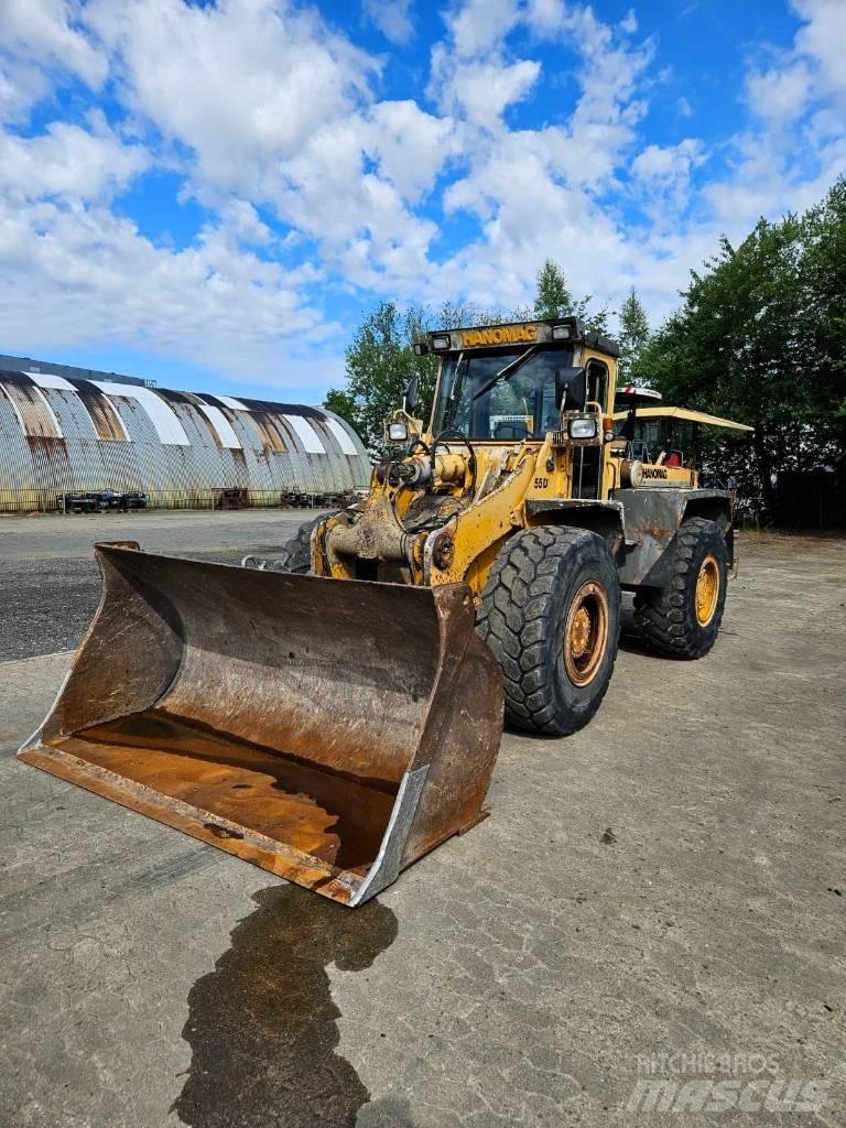Hanomag 55 D Chargeuse sur pneus