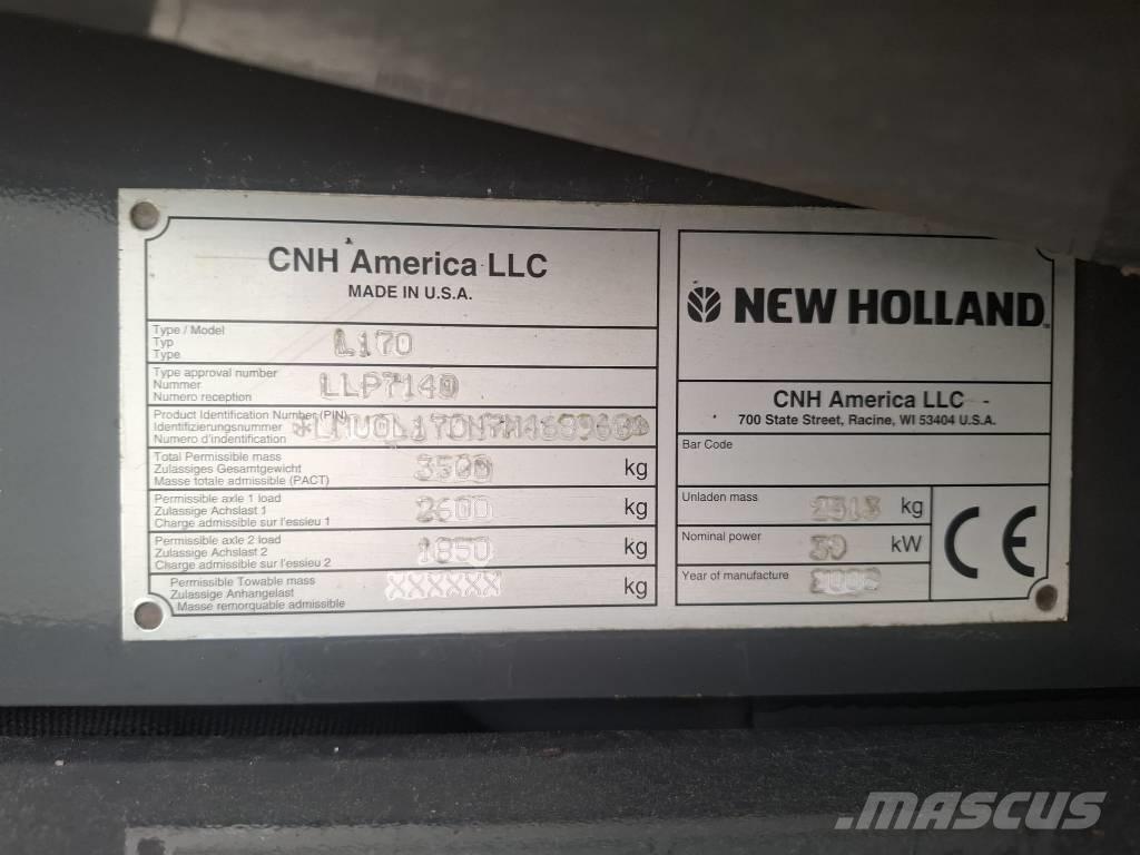 New Holland L 170 Chargeuse compacte
