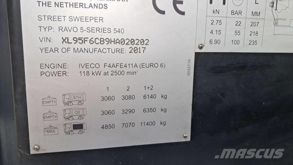 Ravo 540 CD Balayeuse / Autolaveuse