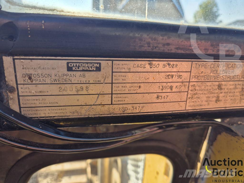 CASE 850 B Bouteurs sur chenilles