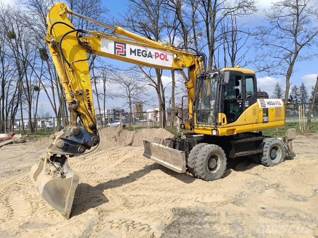 Komatsu PW180-7E0 Pelle sur pneus