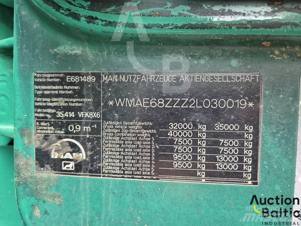 MAN FE410 Camion benne