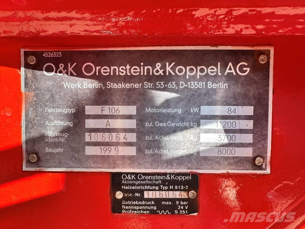 O&K F 106 A Niveleuse