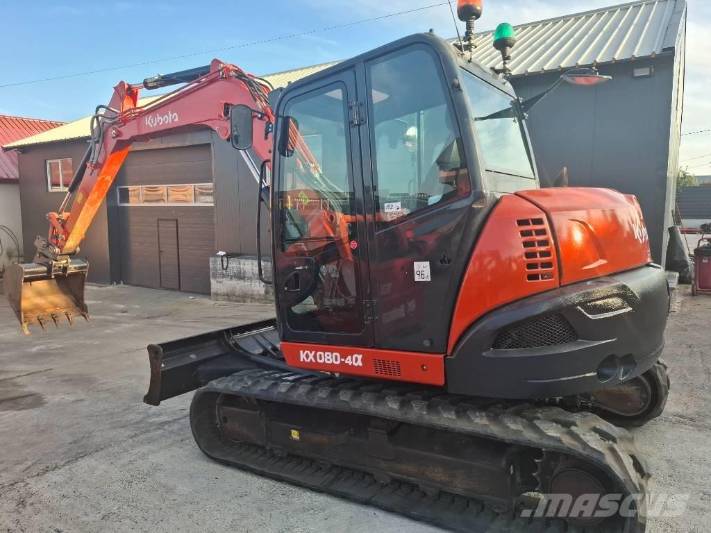 Kubota Kx 0-80-4 Mini pelle 7t-12t