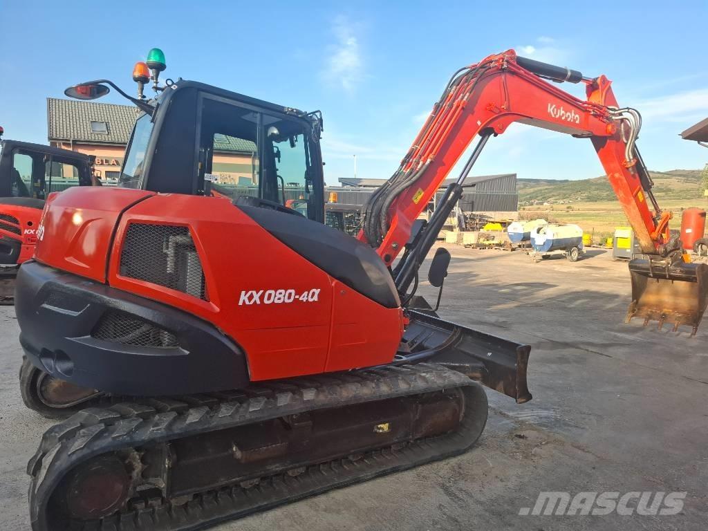 Kubota Kx 0-80-4 Mini pelle 7t-12t