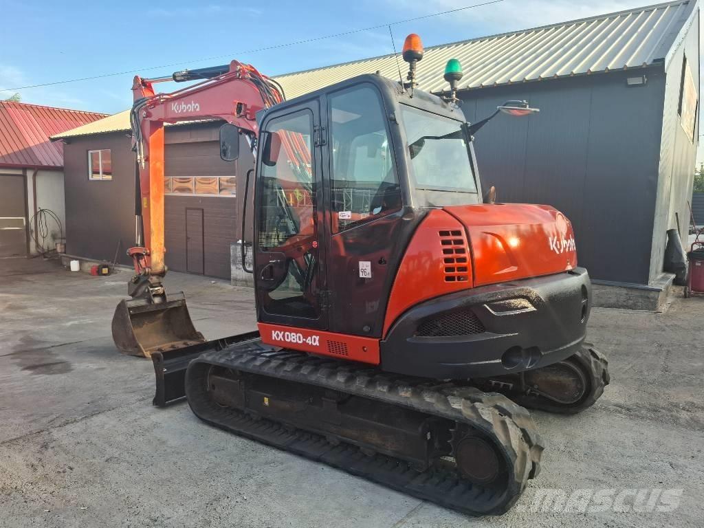Kubota Kx 0-80-4 Mini pelle 7t-12t