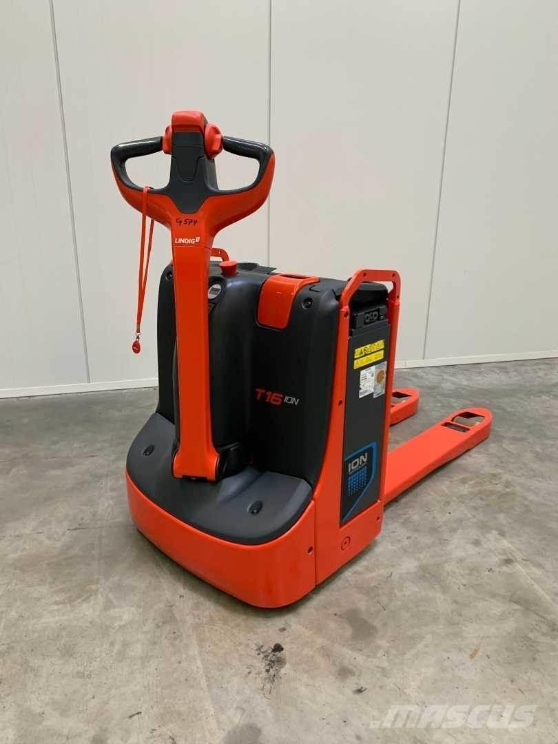Linde T16 ION Gerbeur accompagnant