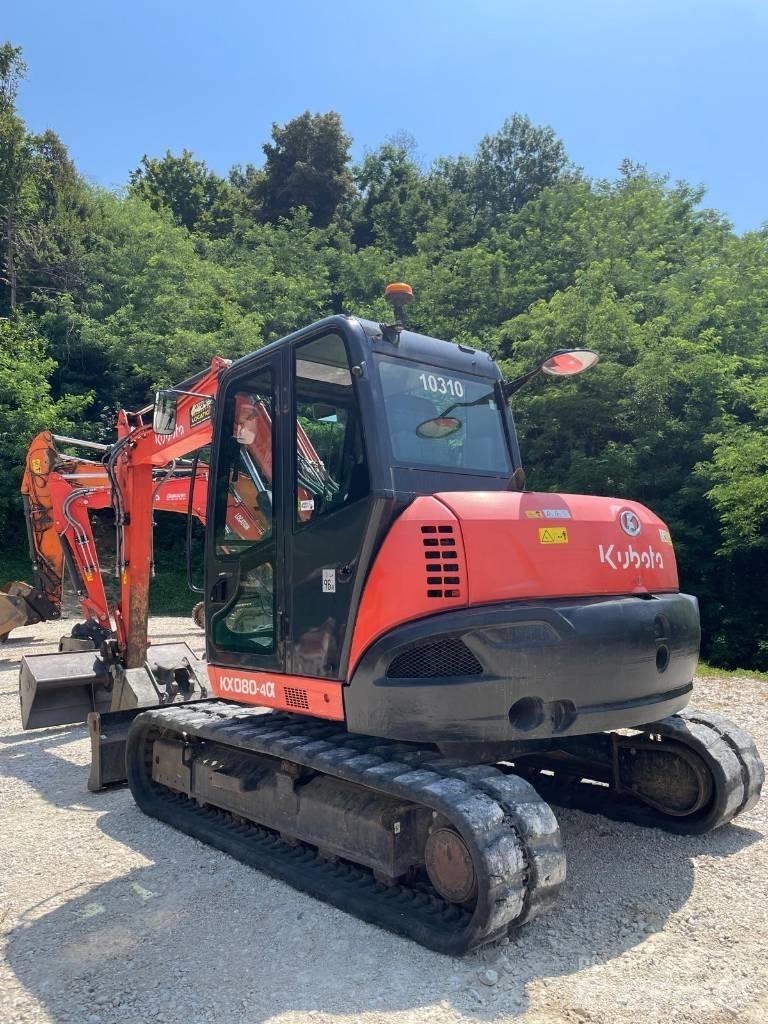 Kubota KX 080-4 Mini pelle 7t-12t