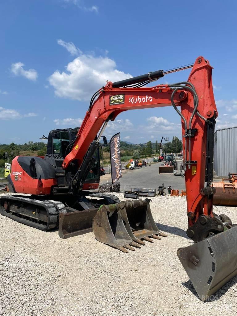 Kubota KX 080-4 Mini pelle 7t-12t