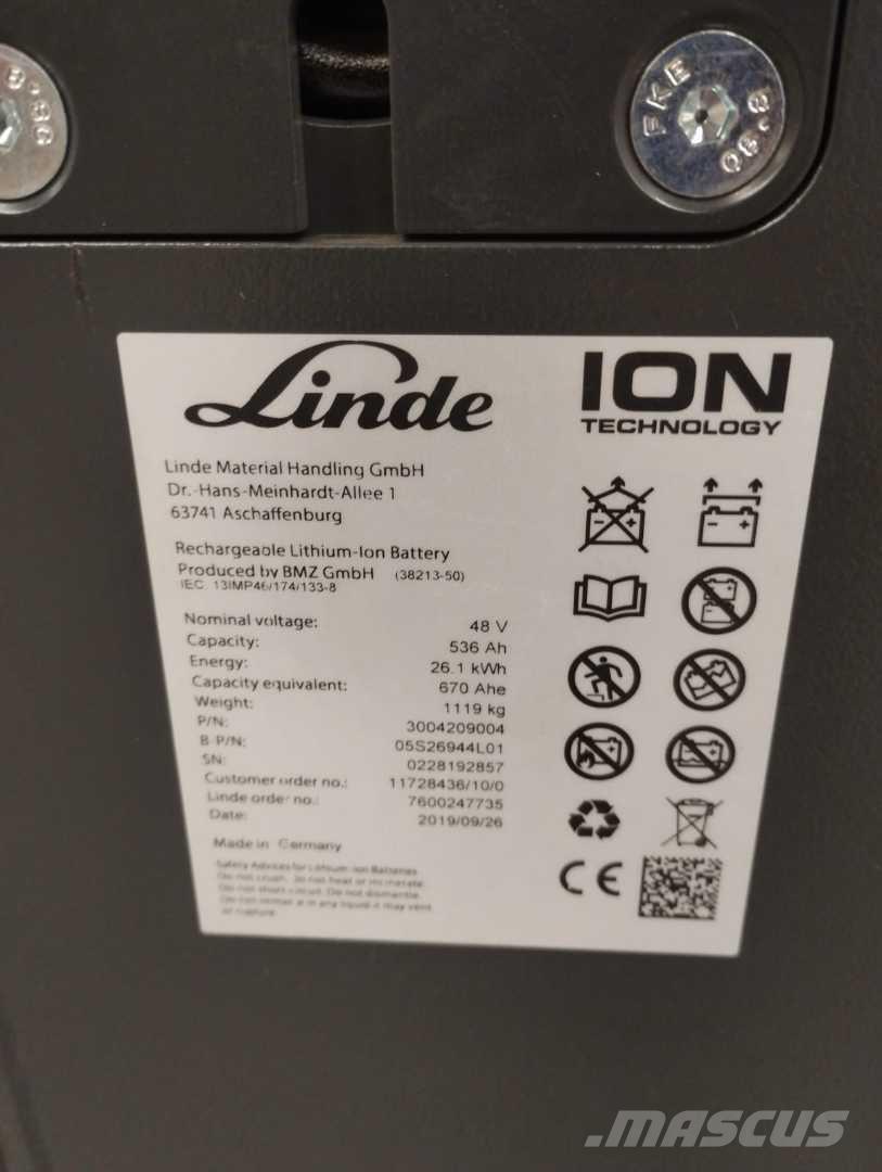 Linde R14 ION Chariot à mât rétractable