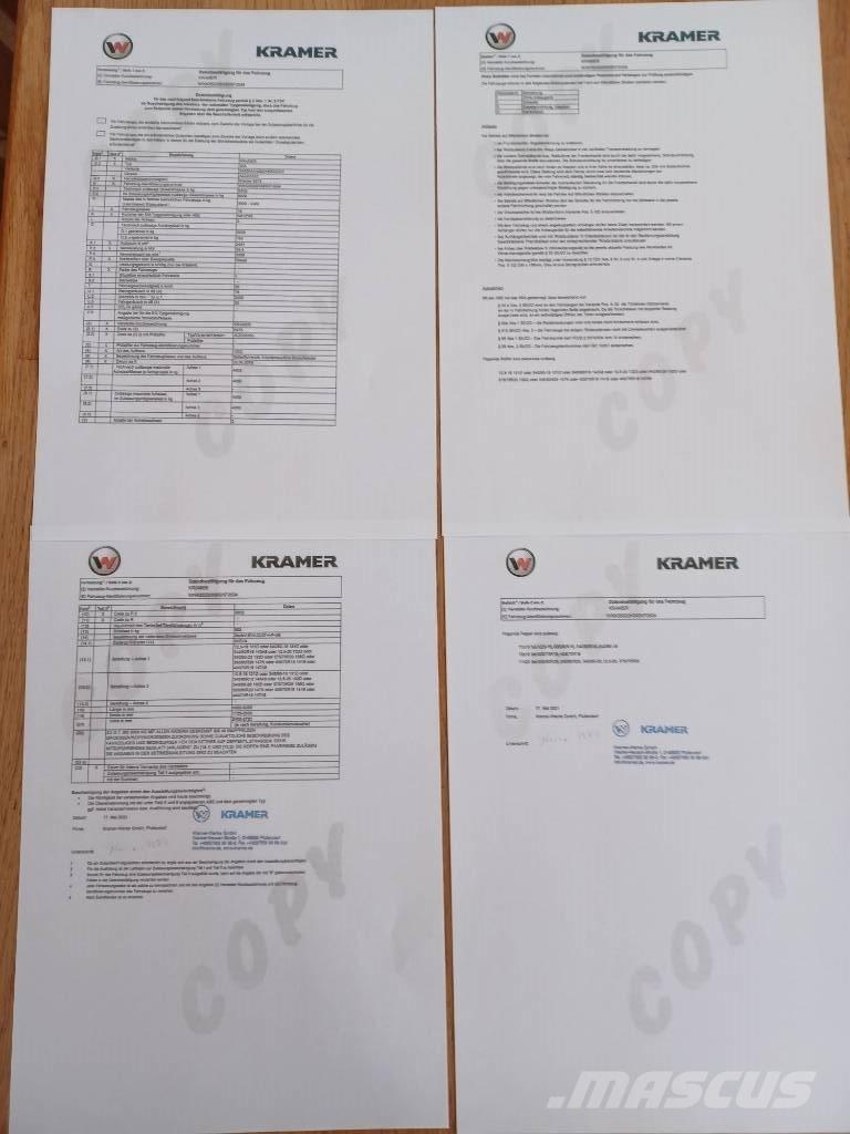 Kramer 5075 Chargeuse sur pneus