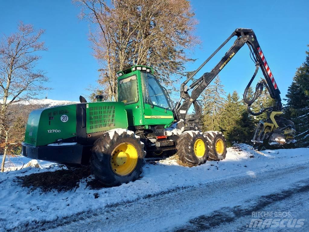 John Deere 1270 D Abatteuse