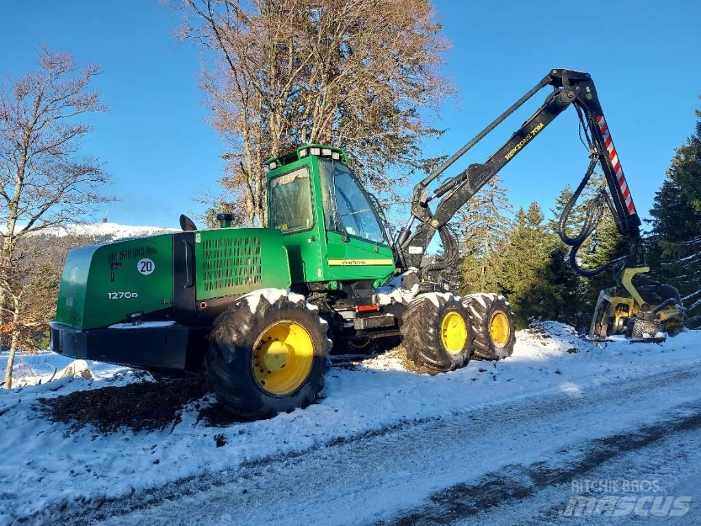 John Deere 1270 D Abatteuse