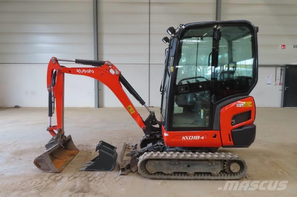 Kubota KX 018-4 Mini pelle < 7t