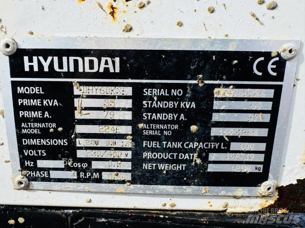 Hyundai DHY60KSE Générateurs diesel