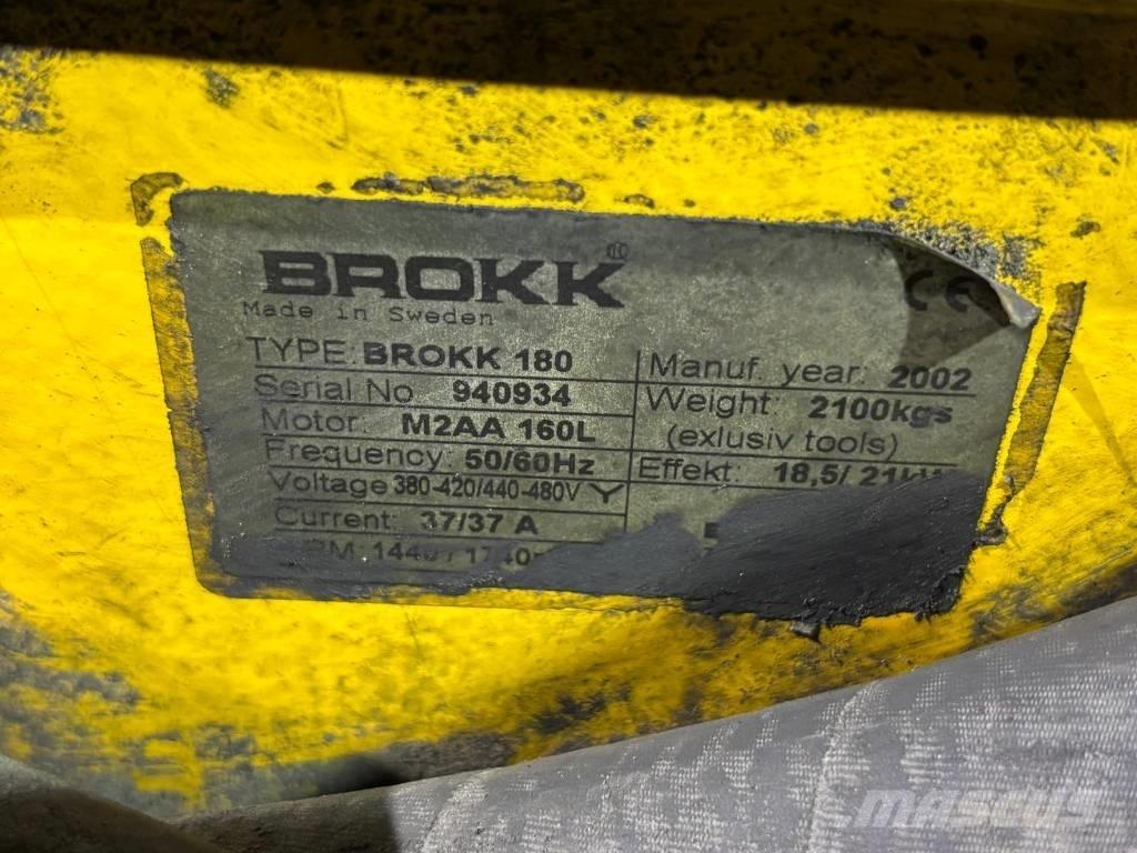 Brokk 180 Pelle de démolition