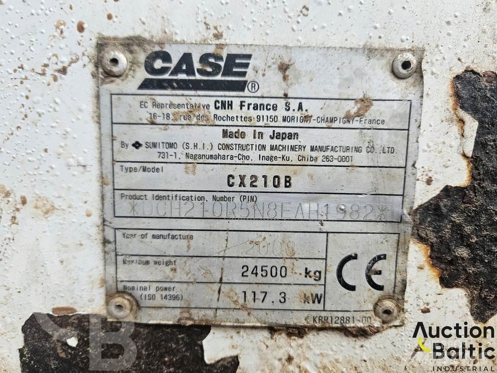 CASE CX 210 B Pelle sur chenilles