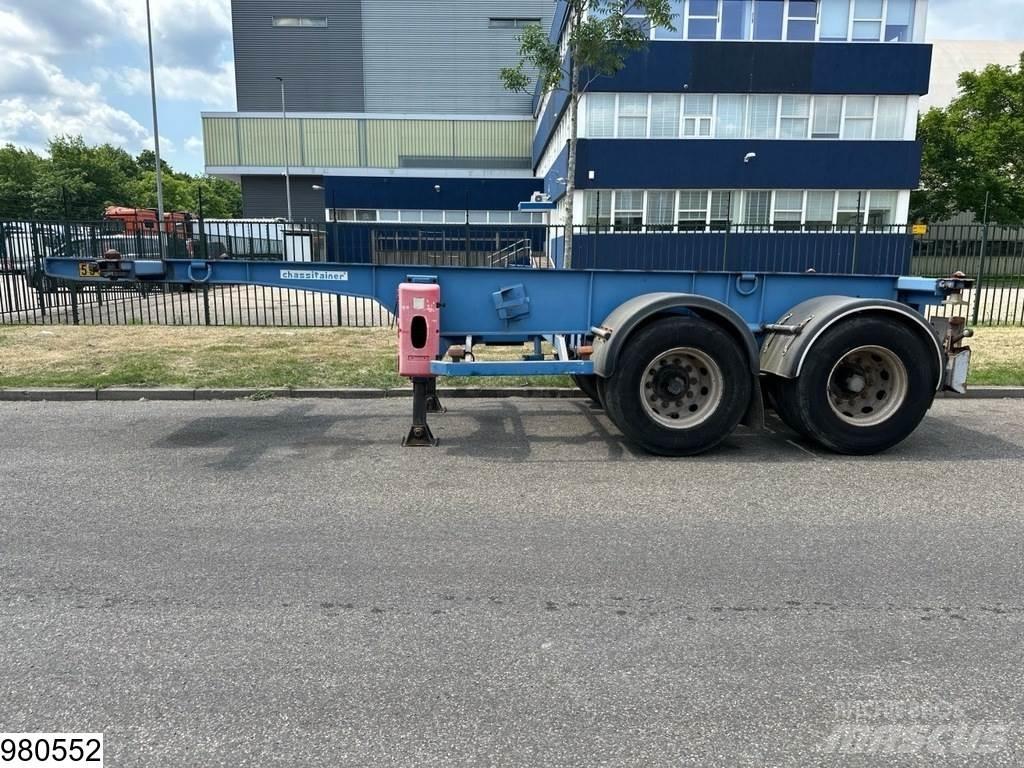 Asca Chassis 20 FT Semi remorque porte container