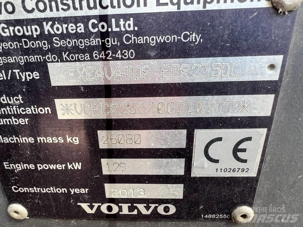 Volvo ECR235DL Pelle sur chenilles