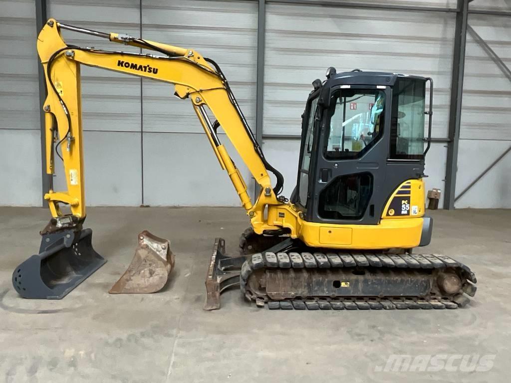 Komatsu PC 55 MR-3 Mini pelle < 7t
