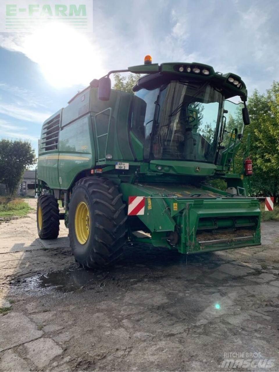 John Deere t660 Moissonneuse batteuse