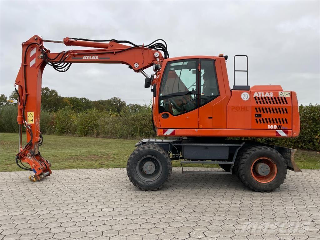 Atlas 160W-BLUE Pelle sur pneus