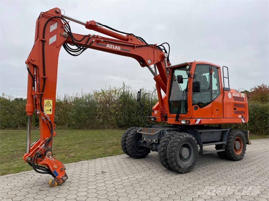 Atlas 160W-BLUE Pelle sur pneus