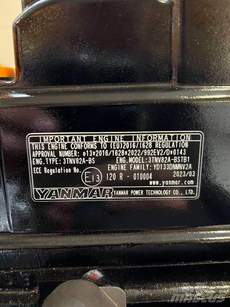 Yanmar 3TNV82 A Moteur